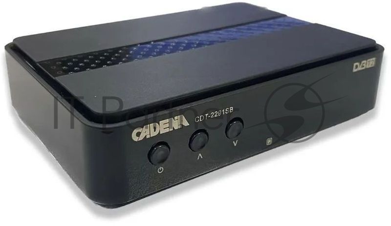 Приставка для цифрового ТВ Cadena CDT-2291SB черный, DVB-T2, DVB-T, HDMI, USB 2.0