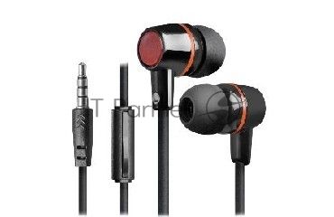 Наушники Defender Pulse 428 черный вставки
