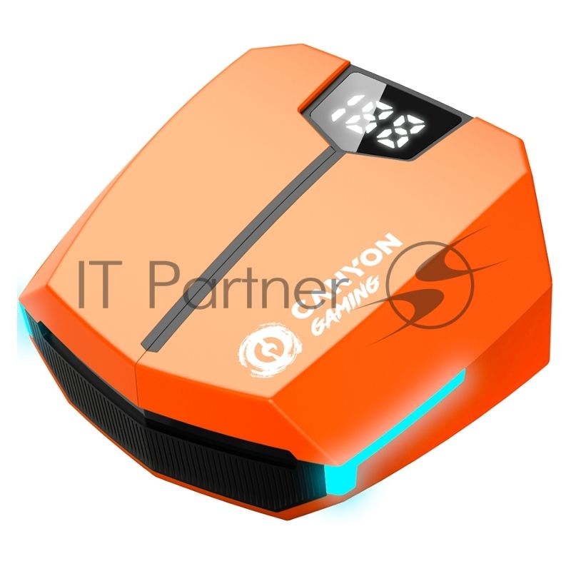 Наушники игровые CANYON headset Doublebee GTWS-2 Gaming Orange