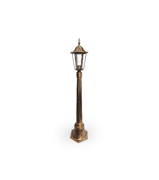 Светильник Ambrella light ST2039 GD/BK/CL золото/черный/прозрачный IP54 E27 max 40W D150*1100
