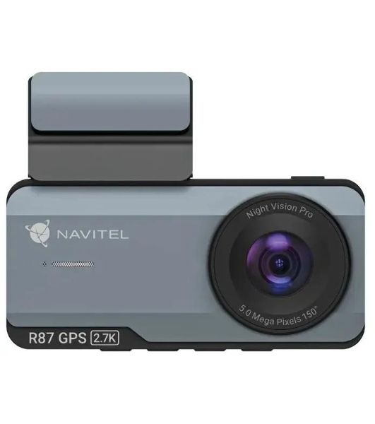 Видеорегистратор Navitel R87 GPS, 2592x1944, 3.7", GPS, Wi-Fi, G-сенсор, GPS-информатор