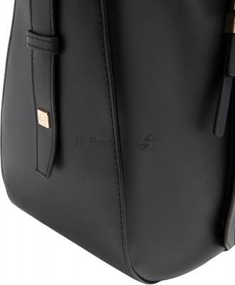Деловая сумка тоут женская Piquadro Circle BD7136W92/N с отделением для ноутбука 14" черная натур.кожа