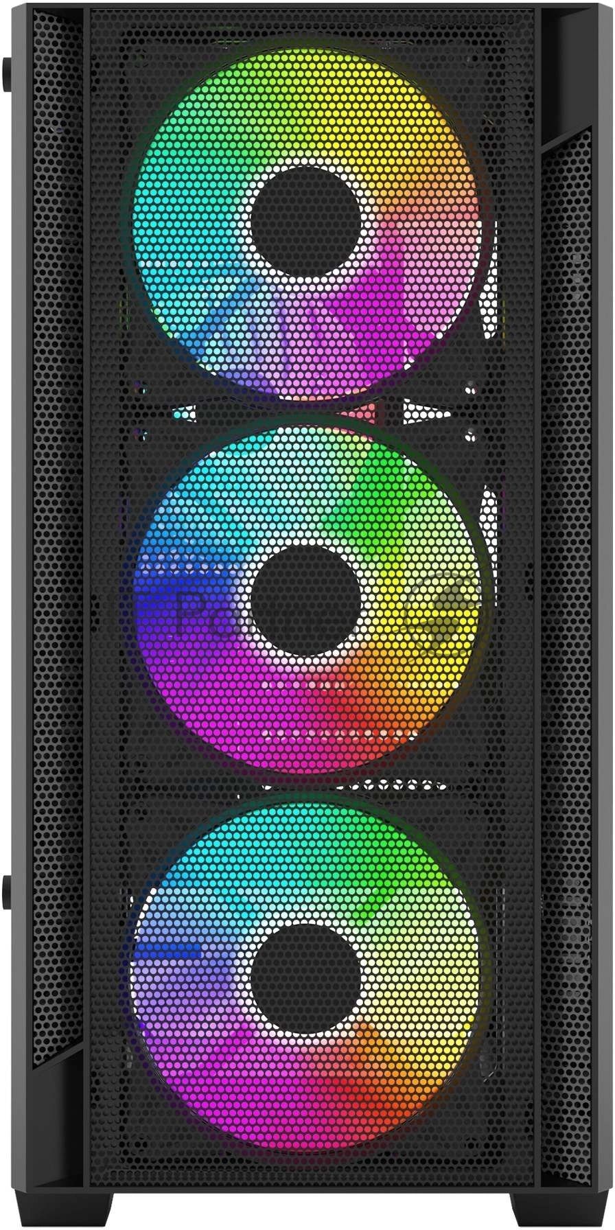 Корпус Bloody CC-124-BK, Mini-Tower, чёрный