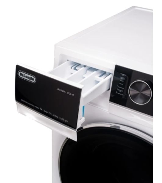 Стиральная машина Delonghi BELINDA L 1026 VI белый, загрузка фронтальная 10.5 кг, 1200 об/мин, класс: А+++