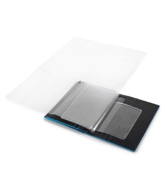 Обложка для документов Piquadro Blue Square PP5246B2R/N черный натур.кожа