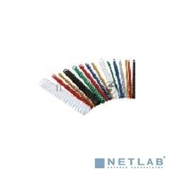 Пружины для переплета пластиковые Fellowes Lamirel LA-7867401 14 мм белый 100 шт