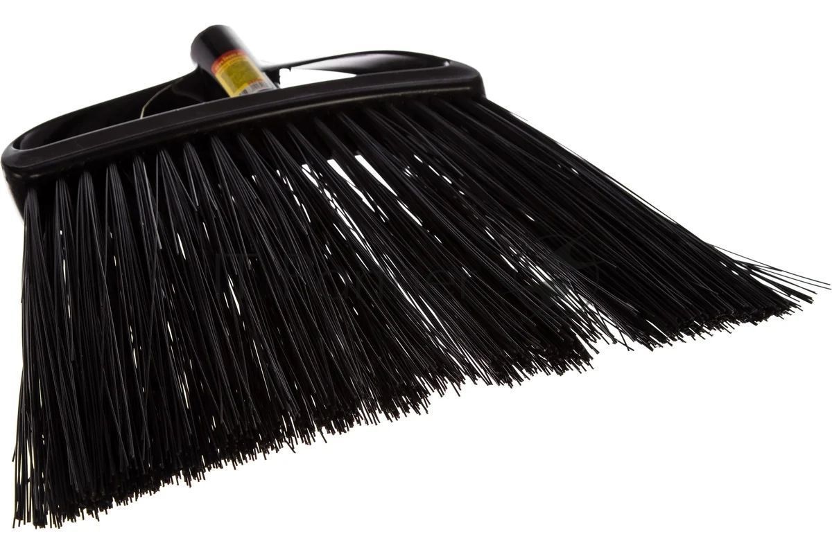 Щётка GRINDA 39256  метла уличная плоская удлиненная щетина пластиковая колодка