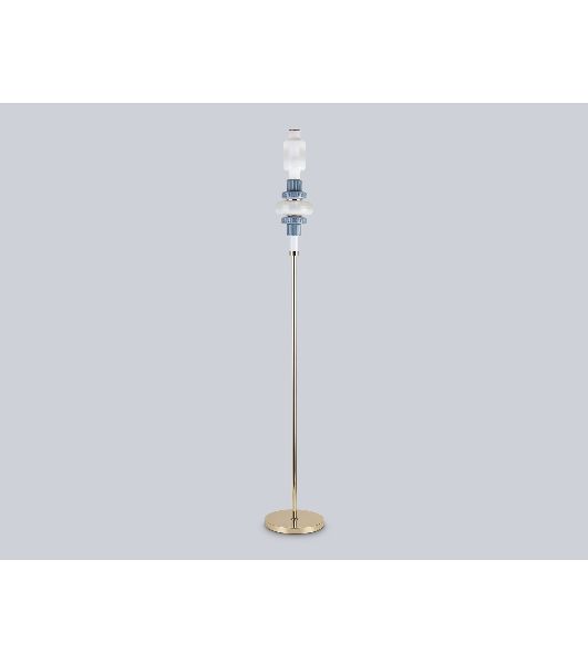 Светильник Ambrella light LH53132 GD/WH/GB золото/белый/серо-синий 8W 3000K D250*1635
