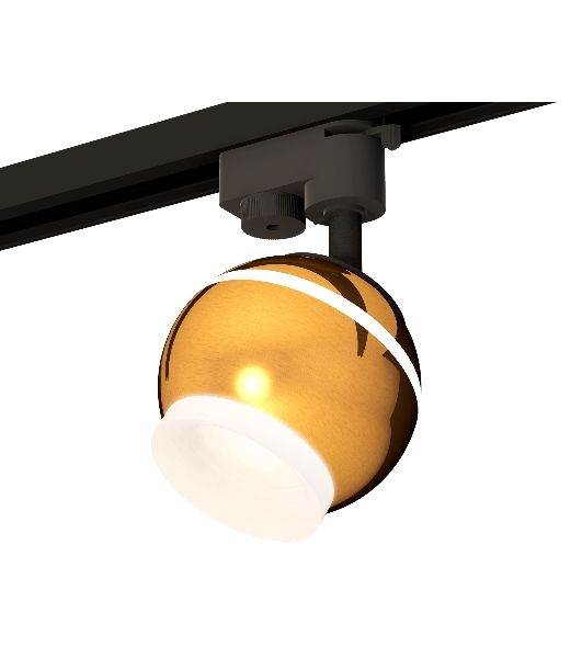 Светильник Ambrella light XT1105007 PYG/SBK/FR золото желтое полированное/черный песок/белый матовый MR16 GU5.3 LED 3W 4200K