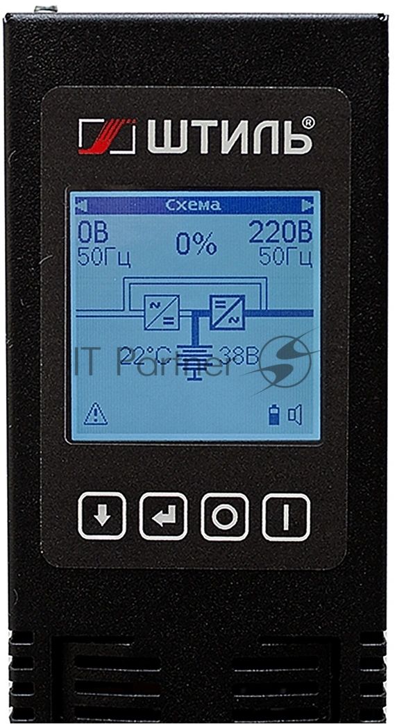 Источник бесперебойного питания Штиль STR1103TL 2700Вт 3000ВА черный