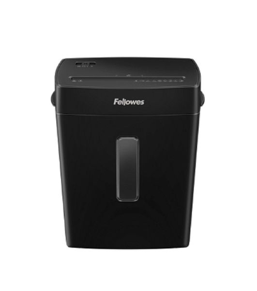 Шредер Fellowes PowerShred Р-42С черный (секр.P-4) фрагменты 8лист. 15лтр. скрепки скобы пл.карты