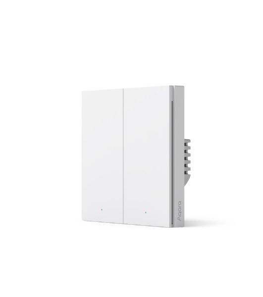 Выключатель умный двухклавишный Aqara Smart Wall Switch H1 (WS-EUK02)
