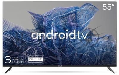 Телевизор Kivi 55" 55U740NB черный LED UHD 60Hz Smart TV