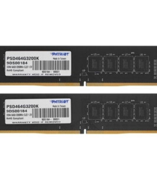 Оперативная память Patriot Signature Line, DDR5, 64GB (2x32GB), 5600 MHz, CL46