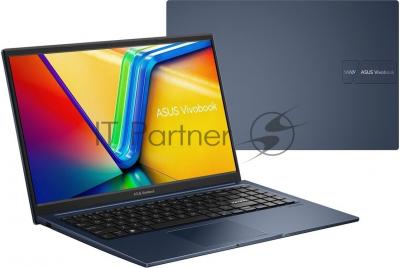 Ноутбук ASUS VivoBook X1504VA-BQ5683/15.6"/IPS/Intel Core 3 100U/8GB/256GB SSD/Intel Graphics/noOS/синий/1.7kg