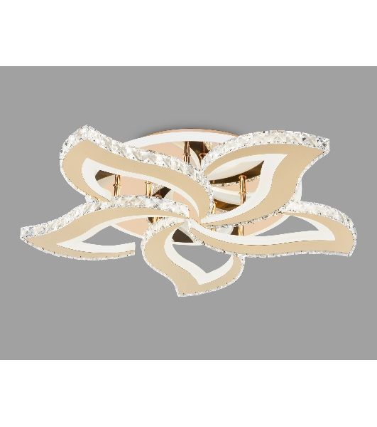 Потолочный светодиодный светильник Ambrella light FA1724/5 GD золото 3000K/4200K/6400K 113W 630*600*100 (ПДУ РАДИО 2.4G)