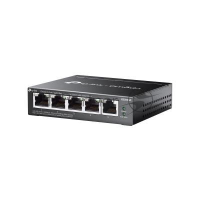 Коммутатор TP-Link Omada ES205GP, 4×1 Гбит/с PoE + 1×1 Гбит/с Uplink, настраиваемый Коммутатор TP-Link Omada ES205GP, 4×1 Гбит/с PoE + 1×1 Гбит/с Uplink, настраиваемый