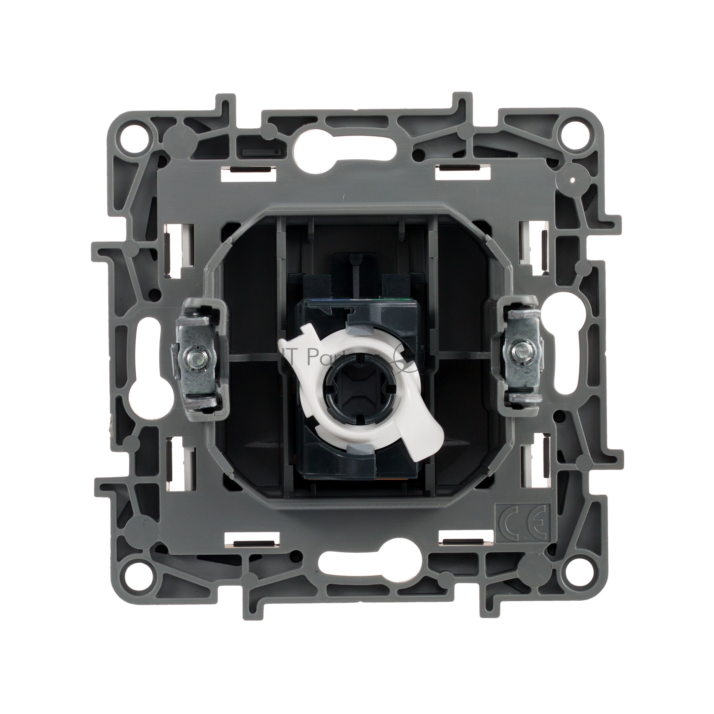 Розетка RJ45 кат.6 UTP, сл. кость ETIKA
