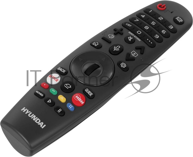 Телевизор Hyundai 43" H-LED43BU7100 серый LED UHD 60Hz WebOS 1.5Gb/8Gb