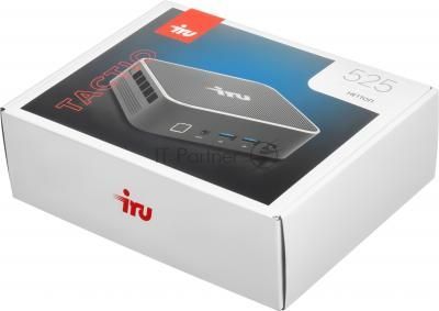 Неттоп IRU Tactio 525 Ryzen 3 3300U (2.1) 16Gb SSD512Gb Vega 6 без ОС GbitEth WiFi BT 65W черный (RUS) (2197994)