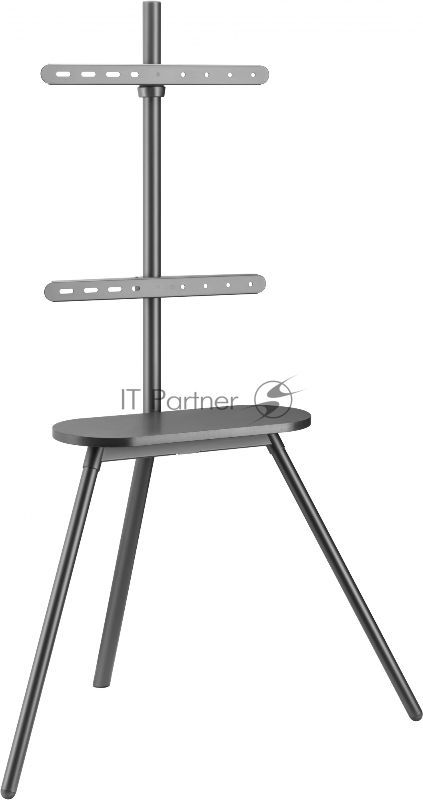 Подставка для телевизора Cactus CS-ST2844GY темно-серый, 43"-65" макс. 40 кг, напольный