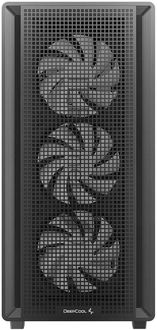 Корпус DeepCool CC550 4F, Midi-Tower, чёрный, 4 x 120 мм