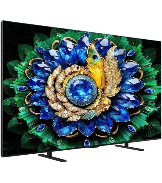 Телевизор TCL 75" 75A400M черный Mini LED UHD 144Hz Smart TV Google TV 3GB/32GB