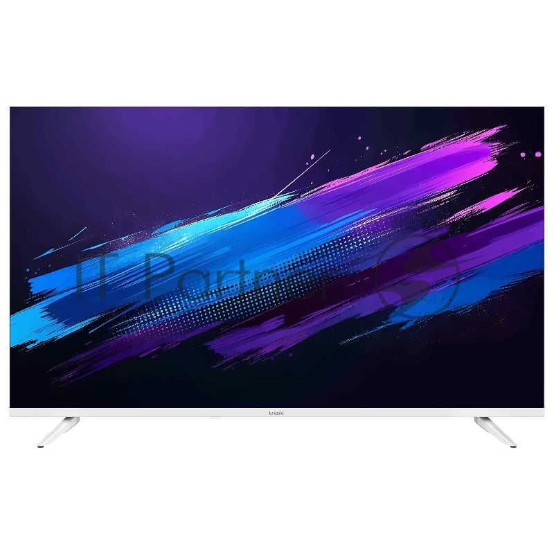 Телевизор BBK 43" 43LEM-1044/FTS2C белый FHD