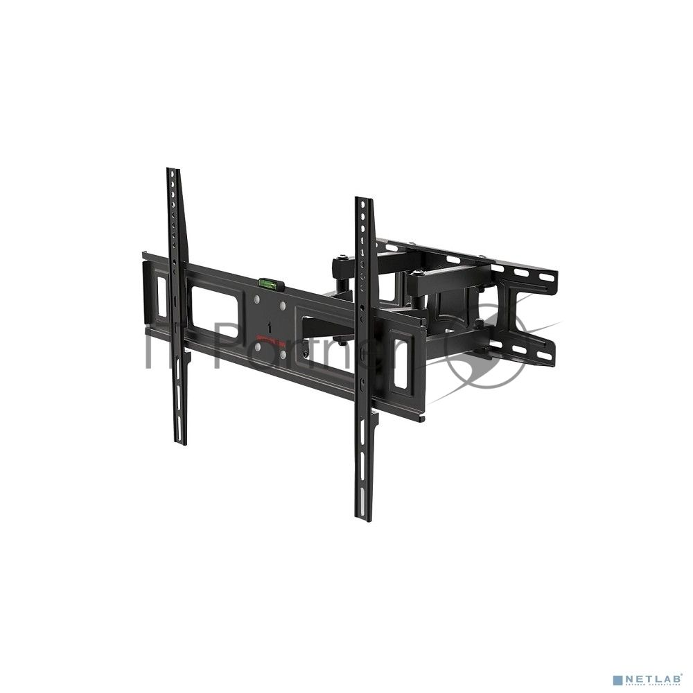 Кронштейн для телевизора Arm Media LCD-418 черный 32"-65" макс.35кг настенный поворотно-выдвижной и наклонный
