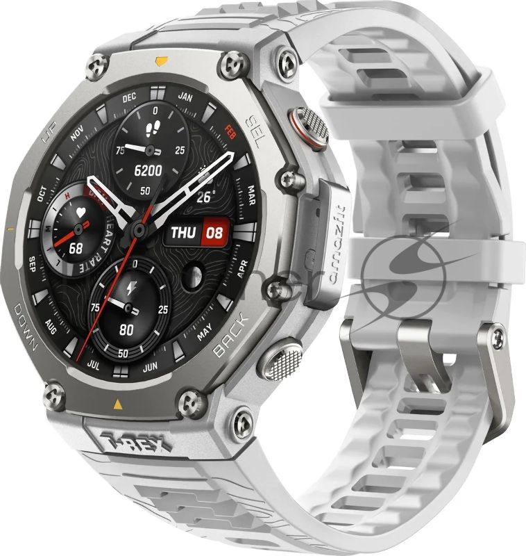 Умные часы Amazfit T-Rex 3 A2323 48.5мм 1.5" AMOLED корп.серый рем.серый разм.брасл.:145-210мм (1746881)