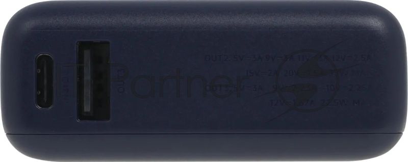 Портативный аккумулятор Xiaomi BHR9341GL 10000mAh PD 33W 3A USB-A/USB-C синий