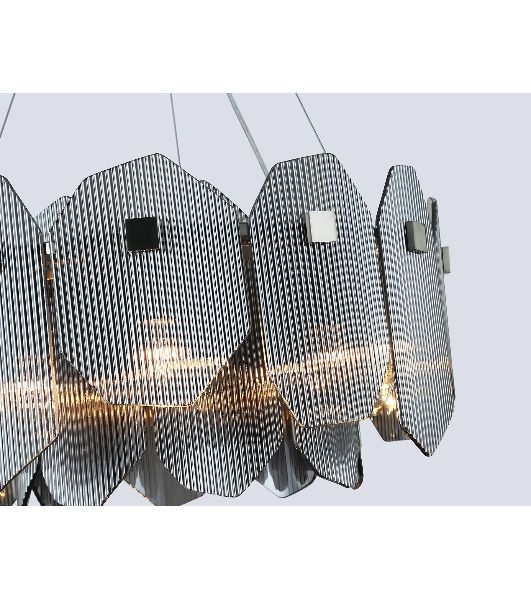 Светильник Ambrella light LH31201/6 SN/SM сатин никель/дымчатый E14*6 max 40W D510*270