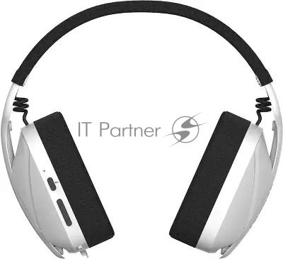 Наушники с микрофоном A4Tech Bloody GR285 белый 1.5м мониторные BT/Radio/3.5mm оголовье