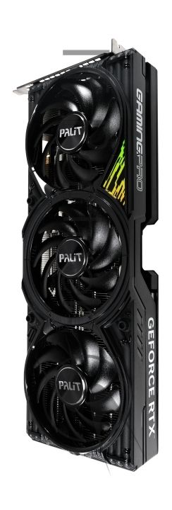 Видеокарта Palit GeForce RTX 5070 GAMINGPRO-S OC, 12 GB GDDR7, 192 bit, 3xDisplayPort, HDMI, GPU 2325 MHz