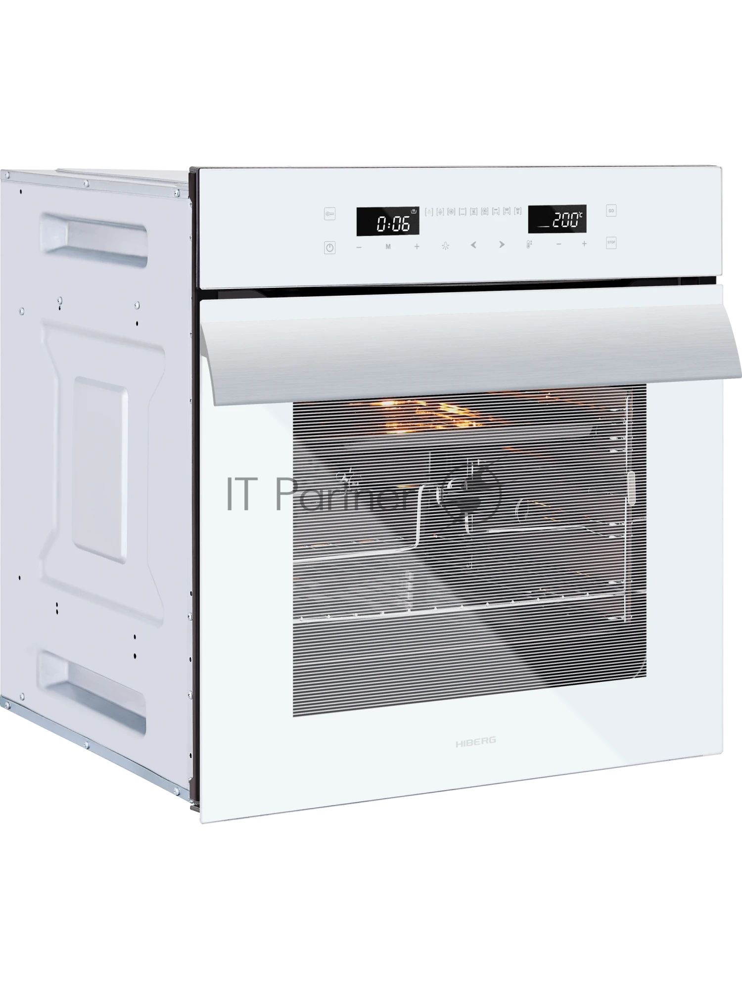 Духовой шкаф электрический HIBERG VM 6192 W, встраиваемый