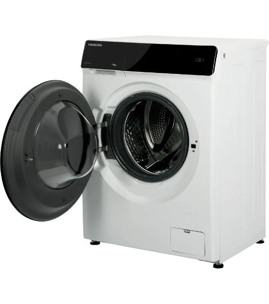 Стиральная машина HIBERG i-DDQ9-712 W белый, загр. фронтальная макс.: 7 кг 1200 об/мин класс: А+++