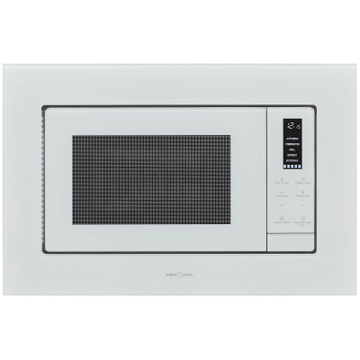 Встраиваемая микроволновая печь KRONA HIMMEL 60 WH белый, 20 л, 800 Вт, переключатели - сенсор