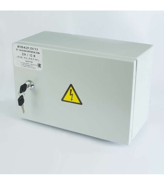 Ящик с понижающим трансформатором ЯТП 0.25 220/36В (3 авт. выкл.) IP54 Кострома ОС0000016261