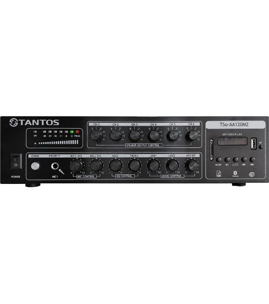 Усилитель Tantos TSo-AA120MZ 120Вт черный