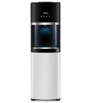Кулер для воды Hotfrost 35AN, нижняя загрузка, нагрев 90 °С, охлаждение 10 °С, серебристый/черный