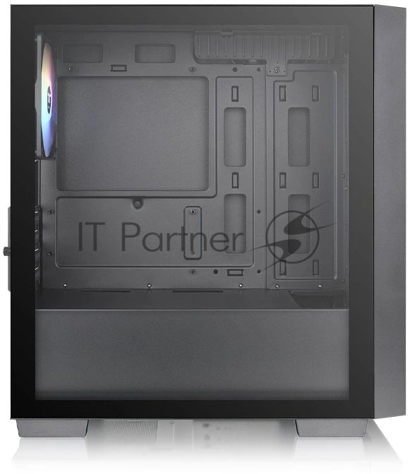 Корпус Thermaltake Versa H16 TG ARGB черный без БП mATX 11x120mm 7x140mm 2xUSB3.0 audio bott PSU