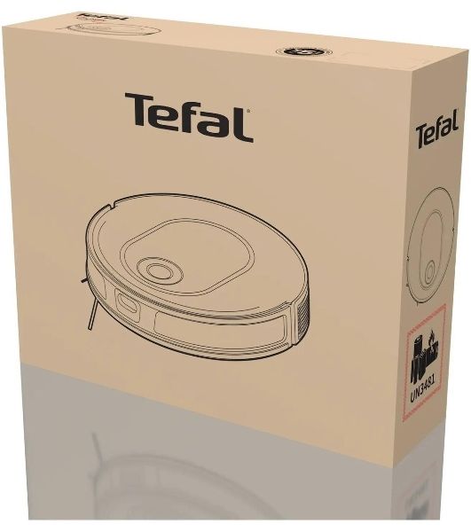 Робот-пылесос Tefal X-plorer Serie 65 RG8L65WH черный, 5200 мАч Li-Ion, уборка сухая/влажная, пылесборник контейнер 0,4 л