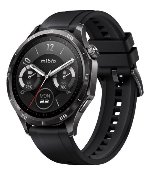 Умные часы Mibro GT, 1.43" AMOLED, Bluetooth 5.3, 5ATM, серый