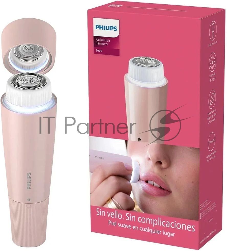 Philips эпилятор для лица Series 5000 BRR454/00 (USB)