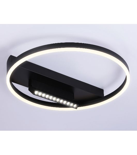 Светильник Ambrella light FL51458/1+1 BK черный 60W 3000K-6400K+4200K D500*110 (ПДУ РАДИО 2.4G)