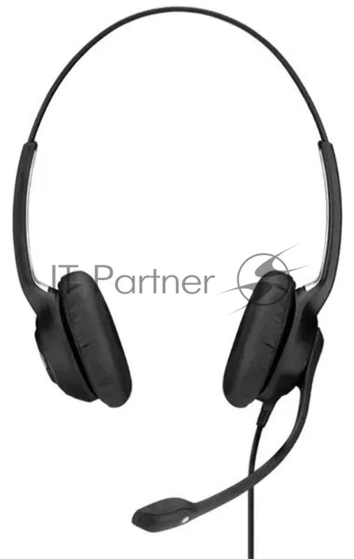 Гарнитура проводная с микрофоном Epos Sennheiser SC 260 черный 2.9м накладные оголовье (1000515)