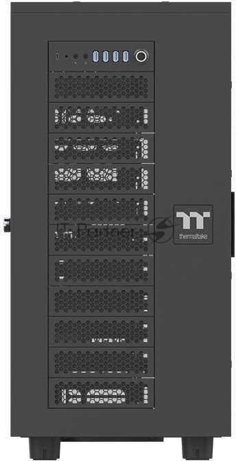Компьютерный корпус Thermaltake AX700 Glass черный без БП XL-ATX 18x120мм 18x140мм 2x200мм 4xUSB 3.0 audio bott PSU