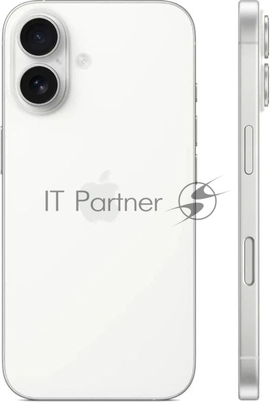 Смартфон Apple iPhone 16 A3287, 8/128Gb, белый