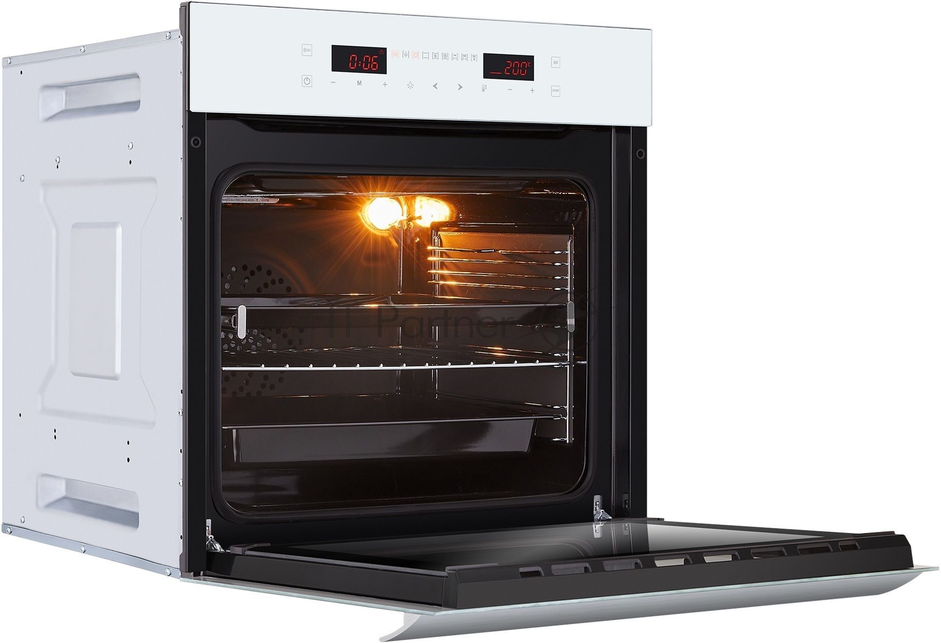 Духовой шкаф электрический HIBERG VM 6192 W, встраиваемый