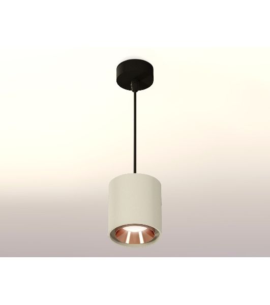 Светильник Ambrella Light XP7724001 SGR/SBK/PPG серый песок/черный песок/золото розовое полированное MR16 GU5.3